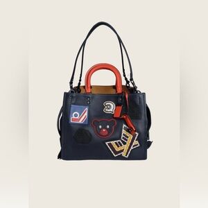 Coach VARSITY PATCH ROGUE BAG